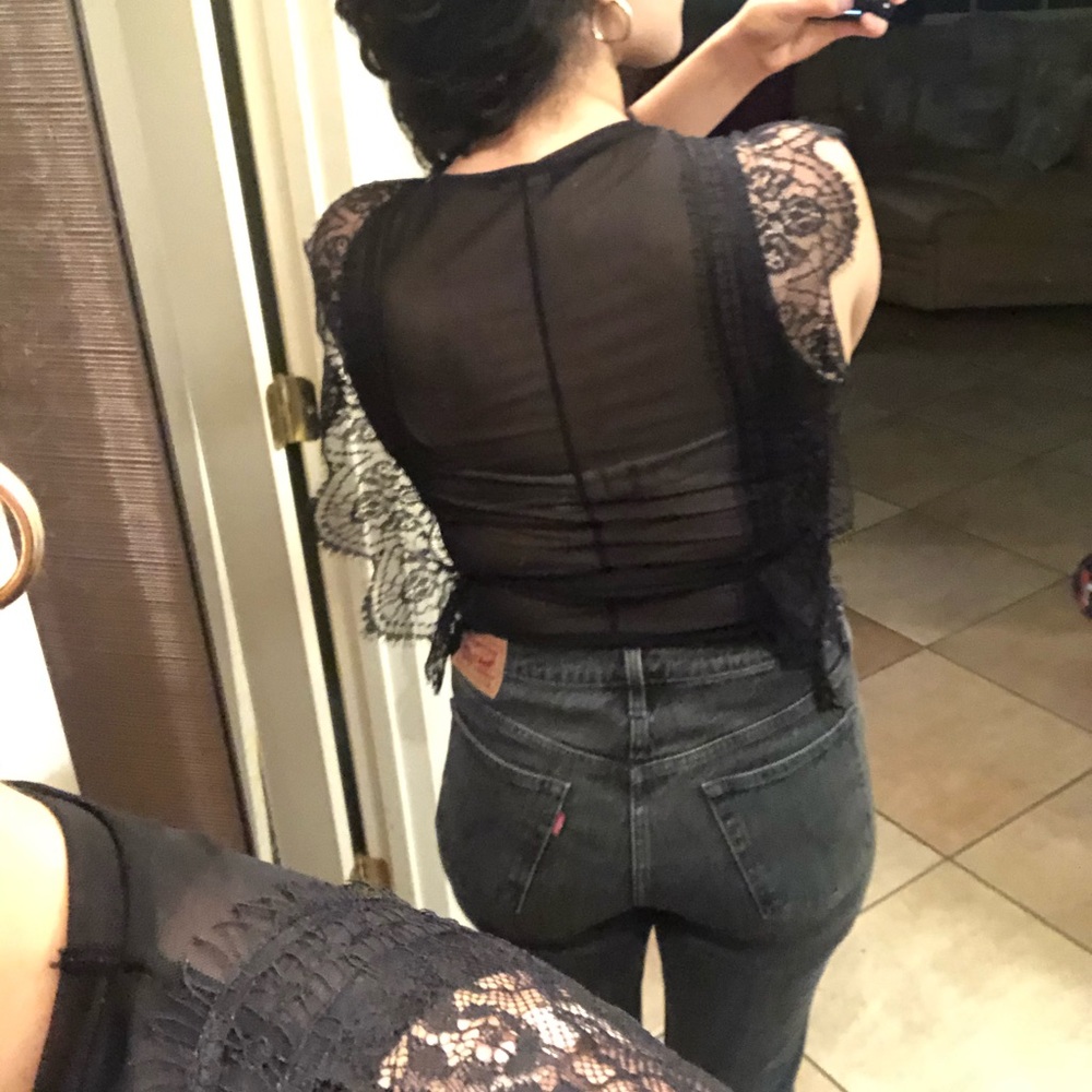 Zara lace top